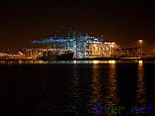 LA Harbor at night